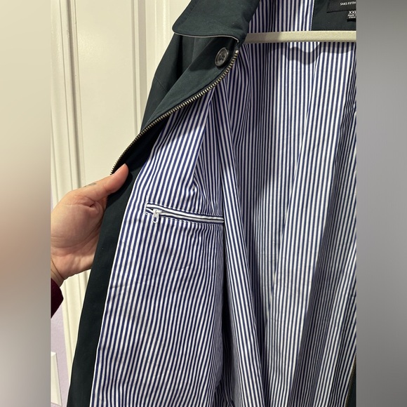 Saks Fifth Avenue | Utility Jacket NWOT | Navy Size: XXL - Picture 4 of 10